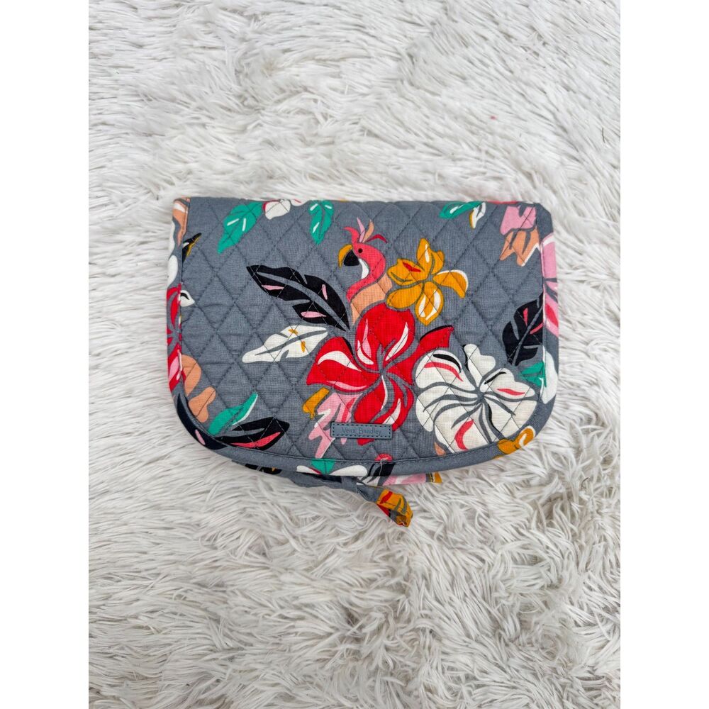 Vera Bradley Hanging Travel Organizer Tropical Floral Bird Toiletry Bag